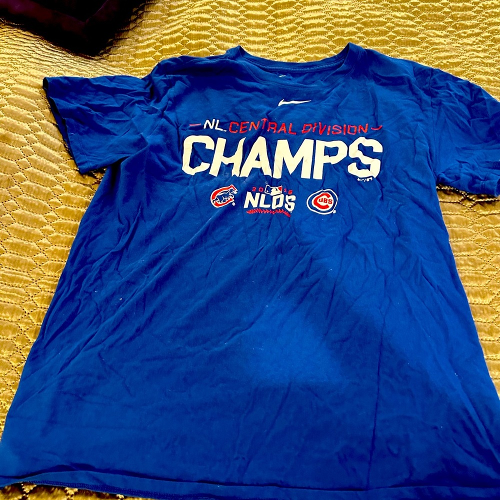 Chicago Cubs world series tee